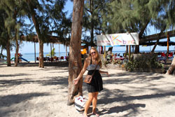 Anniversaire d'Elise sous le soleil de la Réunion