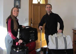 Départ de Sassenage vers la Réunion