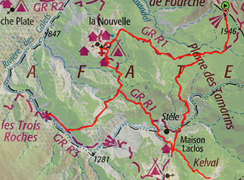 Randonnée dans Mafate