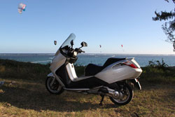 Notre nouveau scooter