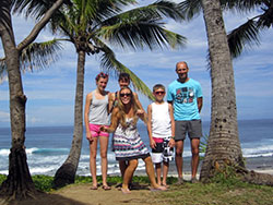 Visite de la super famille