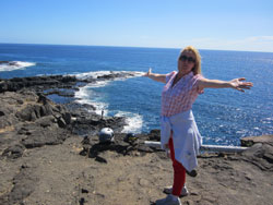 Visite de Nathalie à la Réunion