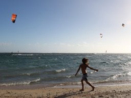 Kitesurf à La Saline