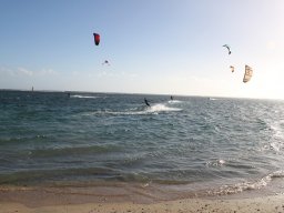 Kitesurf à La Saline
