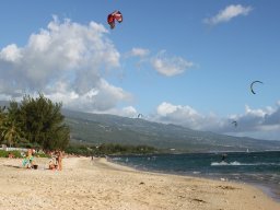 Kitesurf à La Saline