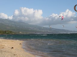Kitesurf à La Saline