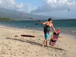 Kitesurf à La Saline
