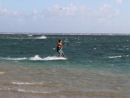 Kitesurf à La Saline
