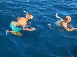 Catamaran avec Nathalie