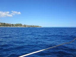 Catamaran avec Nathalie