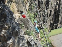 Via ferrata cascade Niagara