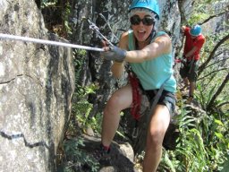 Via ferrata cascade Niagara