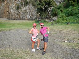 Via ferrata cascade Niagara