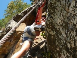 Via ferrata cascade Niagara