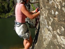 Via ferrata cascade Niagara