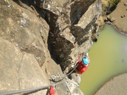 Via ferrata cascade Niagara
