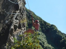 Via ferrata cascade Niagara