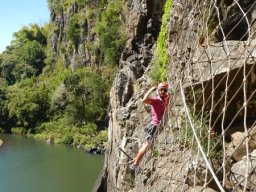 Via ferrata cascade Niagara