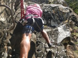 Via ferrata cascade Niagara