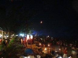 Jour de l'an à la plage