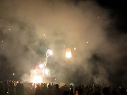 Jour de l'an à la plage