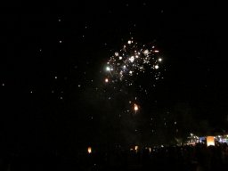 Jour de l'an à la plage