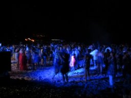 Jour de l'an à la plage