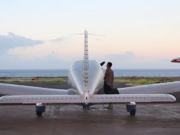 Tour de l'île en avion