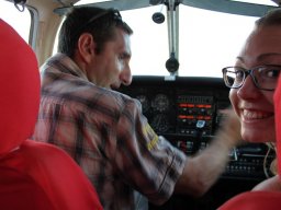 Tour de l'île en avion