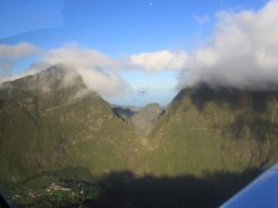 Tour de l'île en avion