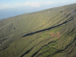 Tour de l'île en avion