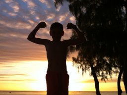 Visite de la super famille !