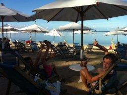 Visite de la super famille !