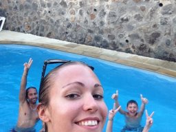 Visite de la super famille !