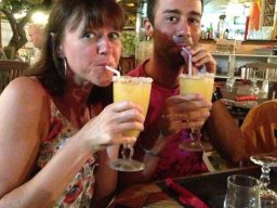 Visite de la super famille !