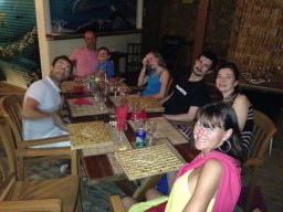 Visite de la super famille !