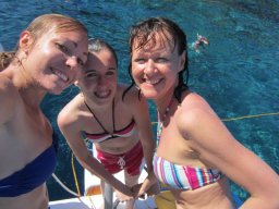 Visite de la super famille !