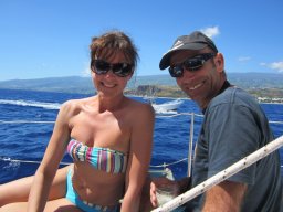 Visite de la super famille !