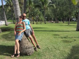 Visite de la super famille !