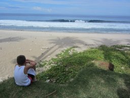 Visite de la super famille !