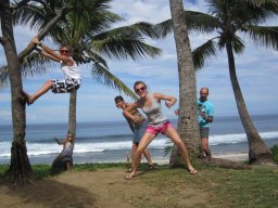 Visite de la super famille !