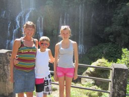 Visite de la super famille !