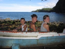 Visite de la super famille !