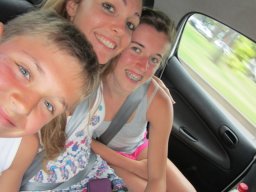 Visite de la super famille !