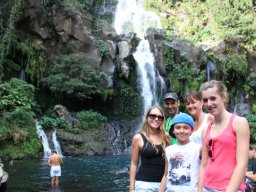 Visite de la super famille !