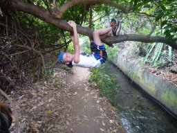 Visite de la super famille !