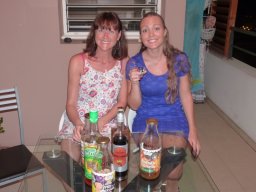 Visite de la super famille !