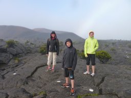 Visite de la super famille !