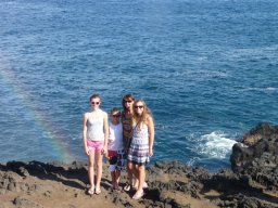 Visite de la super famille !